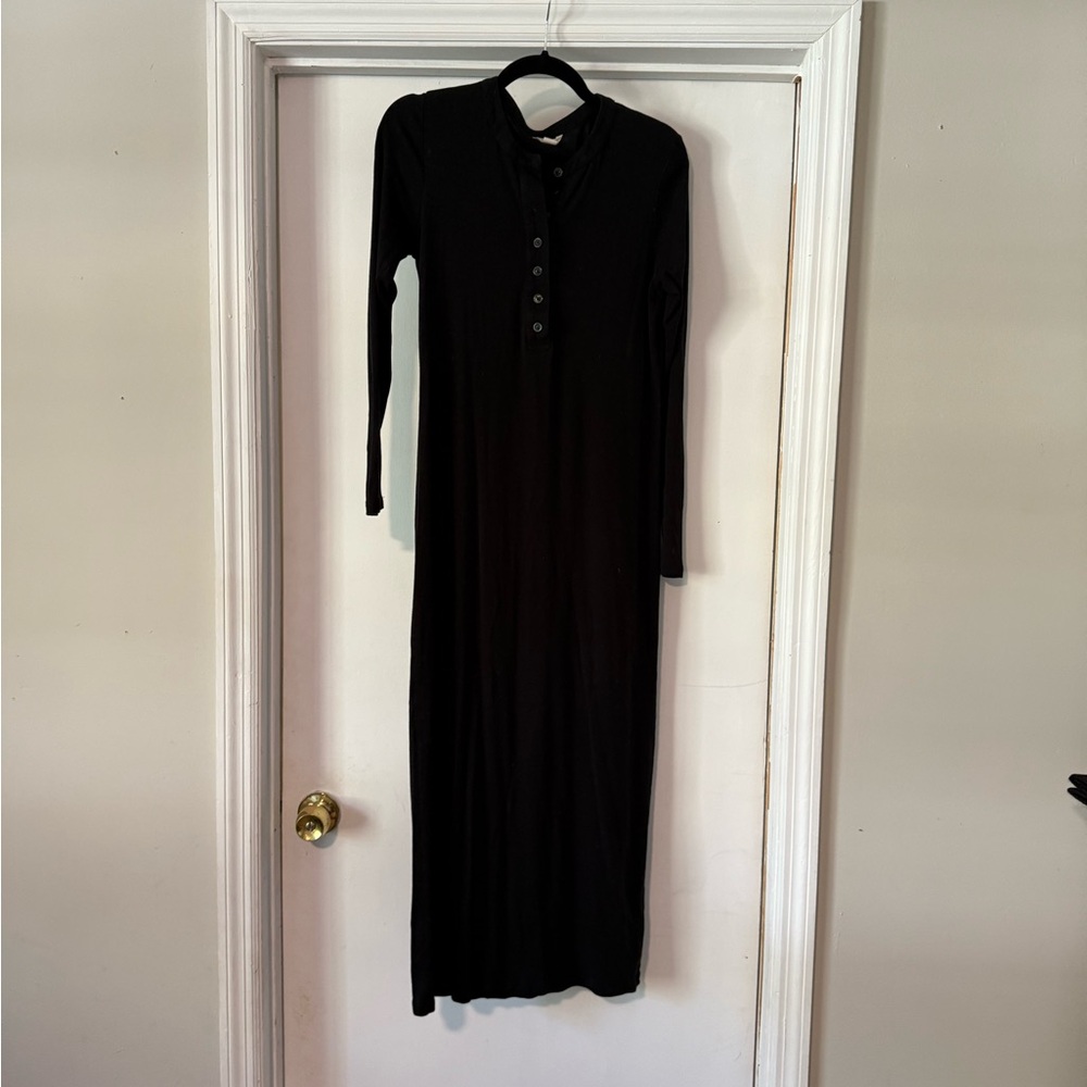 Caslon Long Sleeve Midi Dress